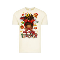Vintage Arctic one merry teacher afro messy bun Vintage Tee - texasbilliewilder