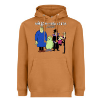Meerkat 60s milton the monster show characters and logotype Heavyweight Hoodie - lanVoArt