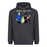Smoke 60s milton the monster show characters and logotype Heavyweight Hoodie - lanVoArt