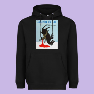 Lancelot Du Lac   Robert Bresson Film Heavyweight Hoodie Designed By Lanvoart