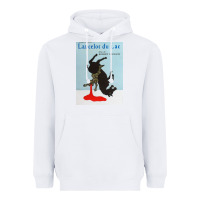 White lancelot du lac   robert bresson film Heavyweight Hoodie - lanVoArt
