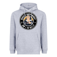 Heather Grey derry girls sister michael quote Heavyweight Hoodie - lanVoArt