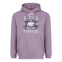 Lavender alaska the last frontier shirt   adventure alaskan home gift t shirt Heavyweight Hoodie - lanVoArt