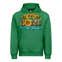 Emerald home sweet home sunflower Urban Hoodie - BarkalooDesign