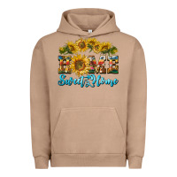 Pigment Burro home sweet home sunflower Urban Hoodie - BarkalooDesign