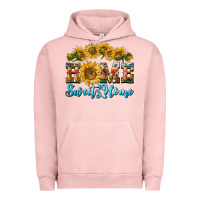 Pigment Salmon home sweet home sunflower Urban Hoodie - BarkalooDesign