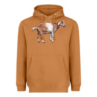Meerkat Nubian Goat Heavyweight Hoodie - LillyAllenDesigns