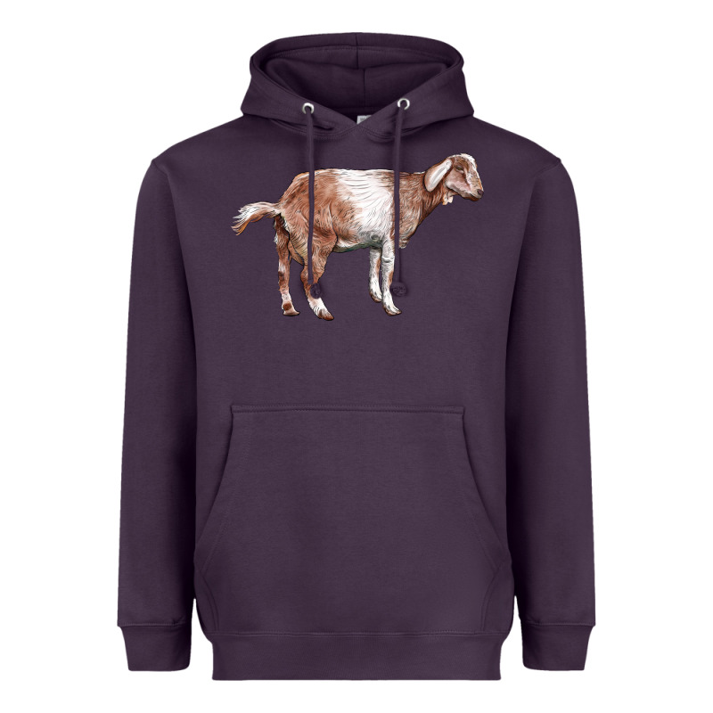 Nubian Goat Heavyweight Hoodie by LillyAllenDesigns | Teevron