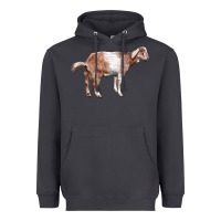 Smoke Nubian Goat Heavyweight Hoodie - LillyAllenDesigns