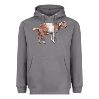 Storm Nubian Goat Heavyweight Hoodie - LillyAllenDesigns