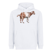 White Nubian Goat Heavyweight Hoodie - LillyAllenDesigns