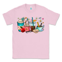 Bubblegum Pink teacher coffee cups Classic Tee - RanaPortraitStore