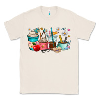 Natural teacher coffee cups Classic Tee - RanaPortraitStore