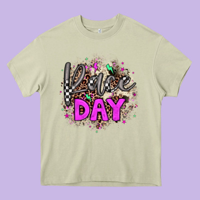 Race Day Heavy Core Tee Designed By Jahusdesignshop