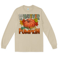 Mushroom whatever spices your pumpkin Long Sleeve Tee - CowGirlArtShop