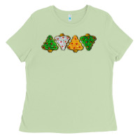 Matcha christmas tree cookies Ladies Tee - LillyAllenDesigns