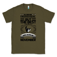 Army Green NOVEMBER Classic Tee - Bettercallsaul