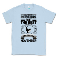 Dusty Blue NOVEMBER Classic Tee - Bettercallsaul