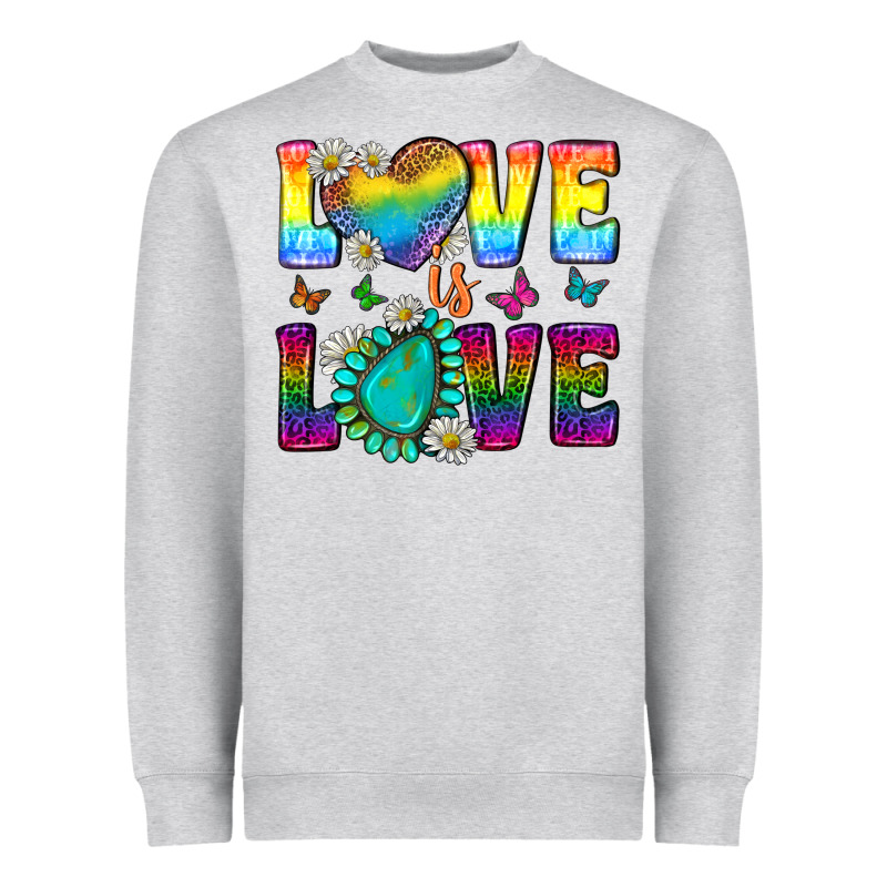 Western Love Lgbtq Tumbler Heavyweight Sweatshirt by BundleAndBundleShop | Teevron