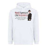 White ned ryerson life insurance. groundhog day Heavyweight Hoodie - lanVoArt
