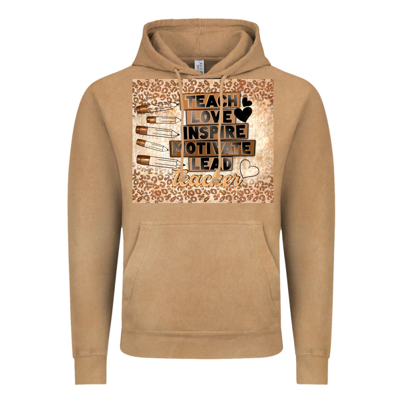 Black Teacher Vintage Hoodie by TumblerDesignByShophia | Teevron