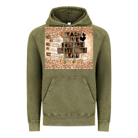 Vintage Olive black teacher Vintage Hoodie - TumblerDesignByShophia