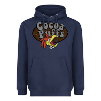 Navy cuckoo for cocoa puffs Heavyweight Hoodie - lanVoArt