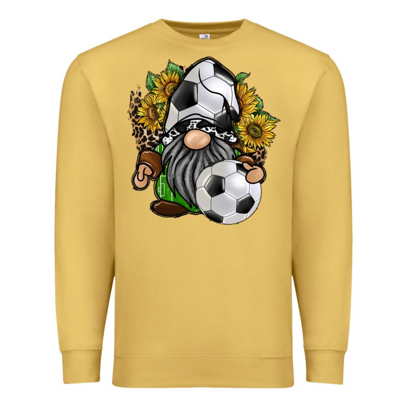 Soccer Gnome Premium Sweatshirt by RacoonDesign | Teevron