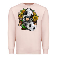 Pale Pink soccer gnome Premium Sweatshirt - RacoonDesign
