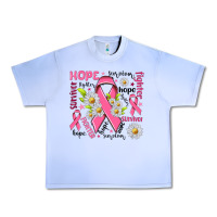 Grape Ice Breast Cancer Urban Heavy Tee - NancyCooperArtShop