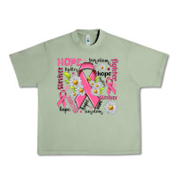 Oil Green Breast Cancer Urban Heavy Tee - NancyCooperArtShop