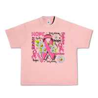 Salmon Breast Cancer Urban Heavy Tee - NancyCooperArtShop