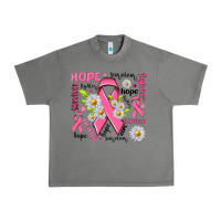 Tornado Breast Cancer Urban Heavy Tee - NancyCooperArtShop