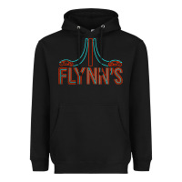 Black flynns place   tron   1980s Heavyweight Hoodie - lanVoArt