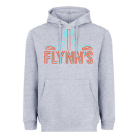 Heather Grey flynns place   tron   1980s Heavyweight Hoodie - lanVoArt