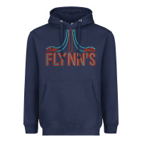 Navy flynns place   tron   1980s Heavyweight Hoodie - lanVoArt