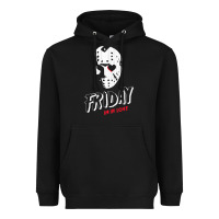 Friday The 13th Friday I'm In Love Vintage Style Horror Halloween T Sh Heavyweight Hoodie | Teevron