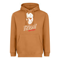Meerkat friday the 13th friday i'm in love vintage style horror halloween t sh Heavyweight Hoodie - lanVoArt