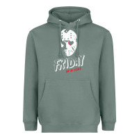 Sage friday the 13th friday i'm in love vintage style horror halloween t sh Heavyweight Hoodie - lanVoArt