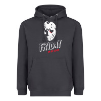 Smoke friday the 13th friday i'm in love vintage style horror halloween t sh Heavyweight Hoodie - lanVoArt