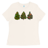 Bone christmas trees Ladies Tee - LillyAllenDesigns