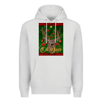 Dove Grey oh deer car air freshener Premium Hoodie - BundleAndBundleShop