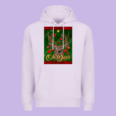 Oh Deer Car Air Freshener Premium Hoodie Designed By Bundleandbundleshop