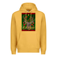 Mustard oh deer car air freshener Premium Hoodie - BundleAndBundleShop
