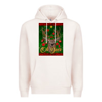 Pale Pink oh deer car air freshener Premium Hoodie - BundleAndBundleShop