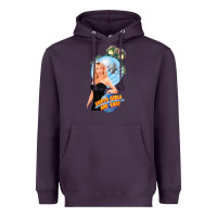 Plum not of this earth girls are easy mixup Heavyweight Hoodie - lanVoArt