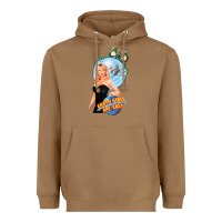 Toasted Coconut not of this earth girls are easy mixup Heavyweight Hoodie - lanVoArt