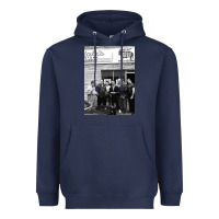 Navy the sopranos family Heavyweight Hoodie - lanVoArt