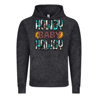 Vintage Black Western Howdy Baby Howdy Vintage Hoodie - HowdyJamesFarm