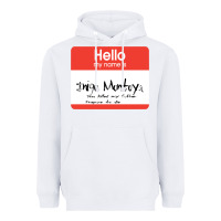 White hello my name is inigo montoya [princess bride] Heavyweight Hoodie - lanVoArt
